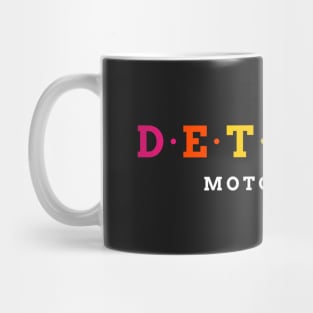 Detroit, USA. Motor City. Mug